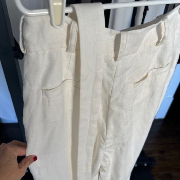Zimmerman White Linen Trousers - Picture 8 of 9